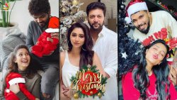 Mom & Dad-ஆகா Christmas கொண்டாடிய Nayanthara Vignesh Shivan | Shruti Haasan, Harish Kalyan | Santa