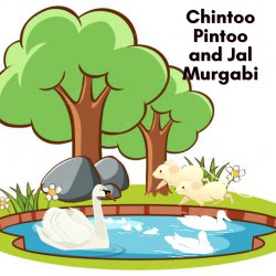 Chintoo Pintoo and Jal Murgabi | Hindi story of mouse 🐁 and duck🦆|  Inspirational Story for kids  - A World Of Music
