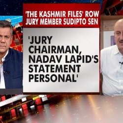 Remarks Made By Jury Head On 'The Kashmir Files' Are Vulgar: Anupam Kher