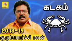 Kadagam Rasi Guru Peyarchi Palangal 2018 | Tamil Astrology Predictions | Abirami Sekar