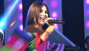 Afghan pop star Aryana Sayeed performs despite threats