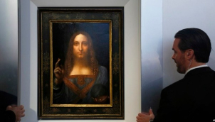 लियोनार्डो दा विंची की पेंटिंग अबू ढाबी | Da Vinci painting heads to Louvre Abu Dhabi