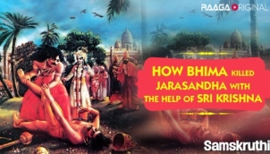 How Bhima Killed Jarasandha With The Help Of Sri Krishna