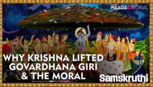 Why Krishna lifted Govardhana Giri & the Moral