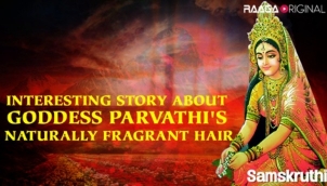 Interesting story about Goddess Parvathi's naturally fragrant hair