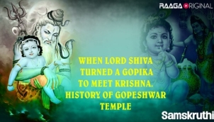 When Lord Shiva turned a Gopika to meet Krishna. History of Gopeshwar Temple