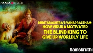 Dhritarashtra's Vanaprastham How Vidura motivated the blind king to give up worldly life