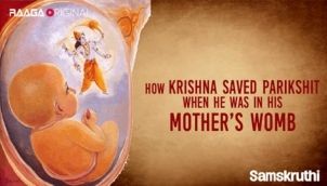 How Krishna saved Parikshit when he was in his mother's womb