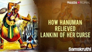 How Hanuman relieved Lankini of her curse