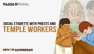 Social etiquette with Priests and temple workers