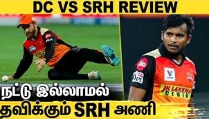 BOWLING-ல் திணறும் ஹைதராபாத் அணி : DC VS SRH Full Match Review | IPL 2021
