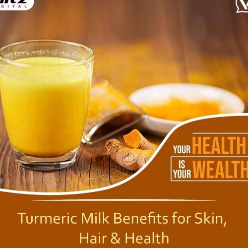 Turmeric Milk Benefits for Skin, Hair & Health